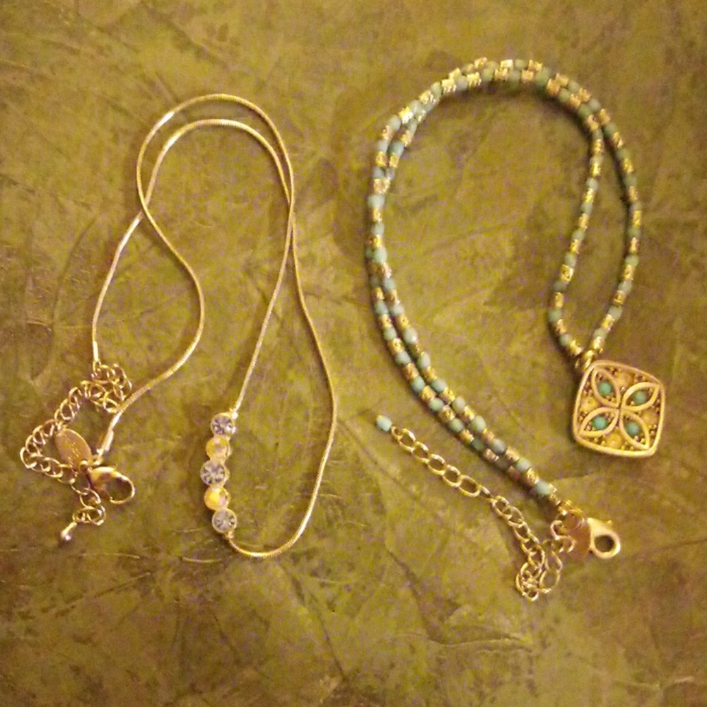 2 Lia Sophia necklaces